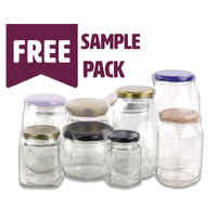 FREE Glass jar sample pack