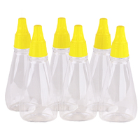 Carton of 190 x 300ml/400gm Plastic Squeeze Honey Bottle &amp; Lid, Food Grade