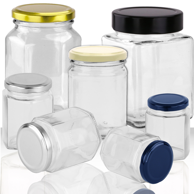 Glass Jars By Weight